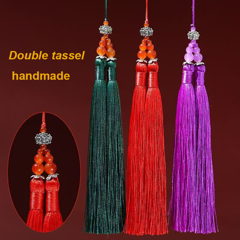 Home Textiles Suppliers In Usa - 1/2 шт. 15 см Двойные кисточки-подвески