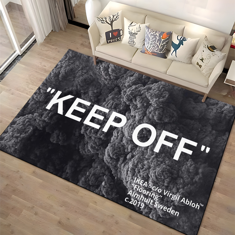 Ковер с 3D-печатью для дома: б – обзор и цена Home Textiles Plaid
