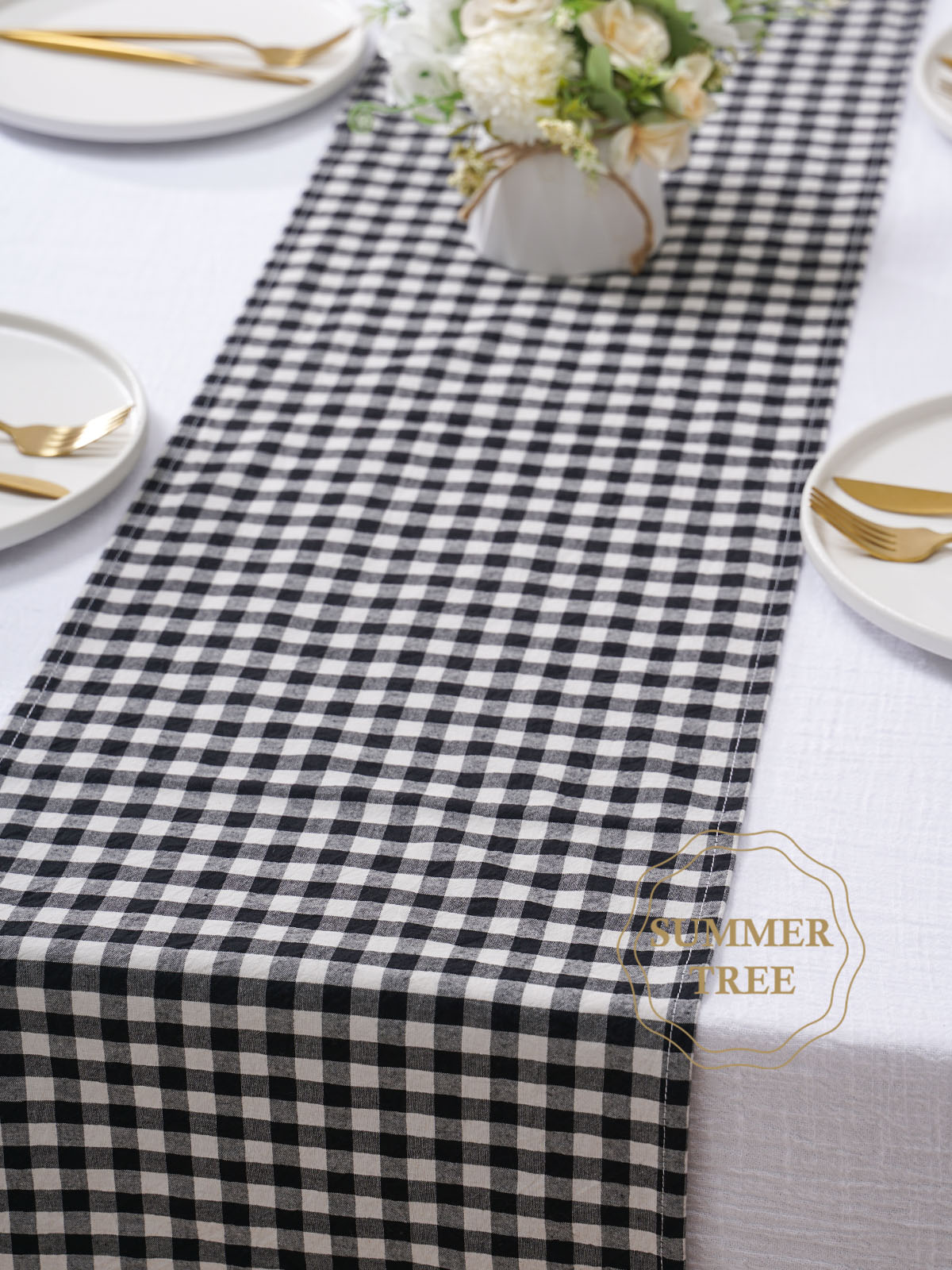 Дорожка на стол в деревенском  – обзор и цена Home Textiles Plaid