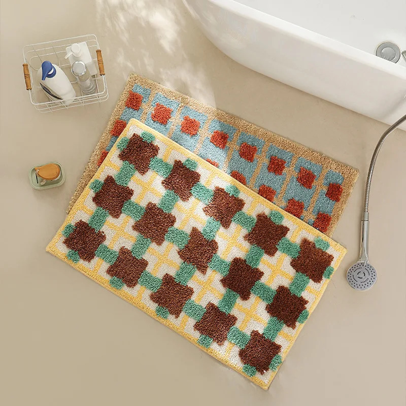 Коврик VIKAMA в клетку, нескол – обзор и цена Home Textiles Plaid
