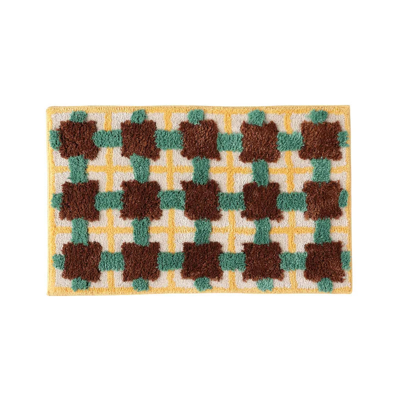 Коврик VIKAMA в клетку, нескол – обзор и цена Home Textiles Plaid