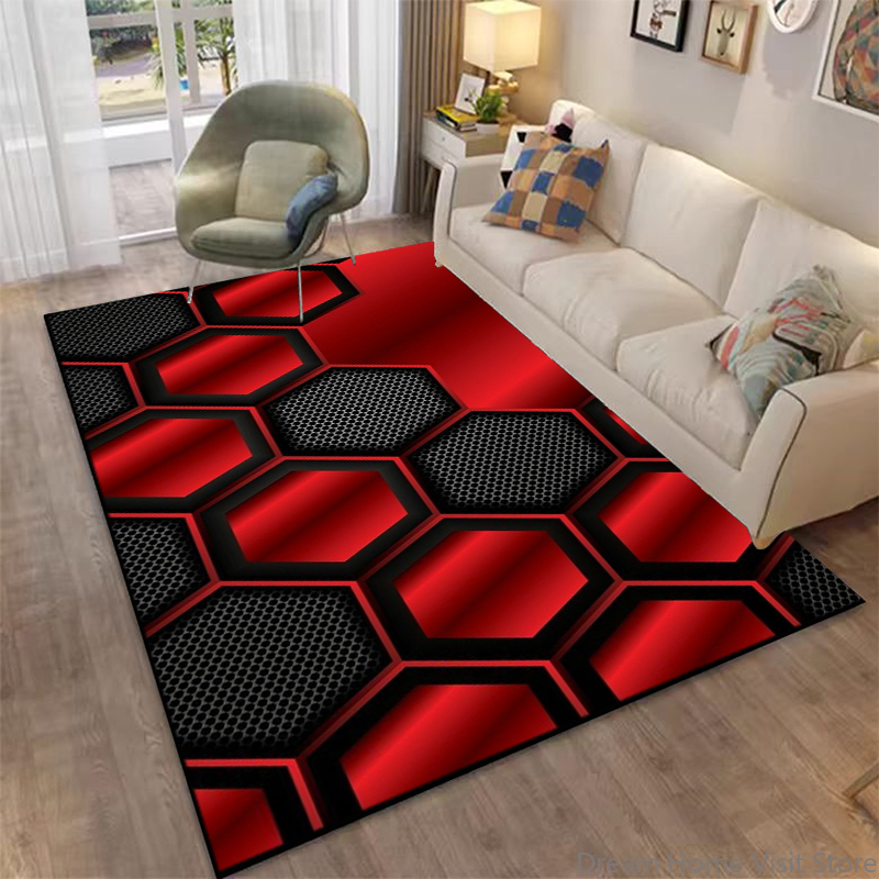 3D-ковер с геометрическим абст – обзор и цена Home Textiles Plaid